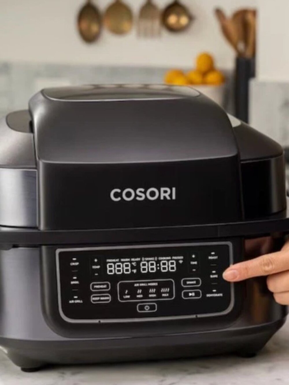 NEW Cosori - Vesync Aeroblaze Smart Indoor 8-in-1 Grill Works W/Alexa